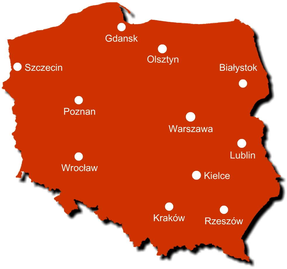 Działamy na terenie całego kraju Image